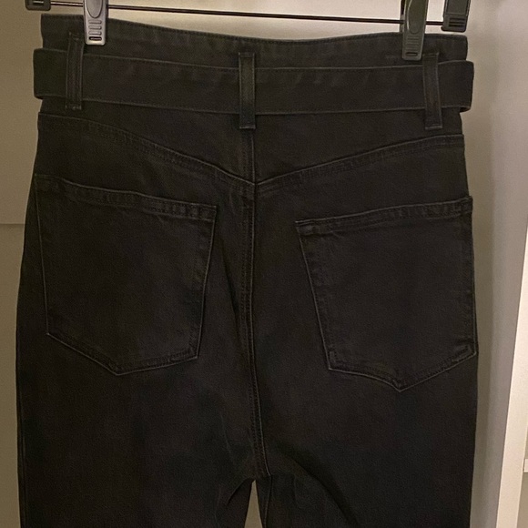 Reformation Keya High & Skinny Erie Wash Black Denim Jeans - Picture 6 of 9